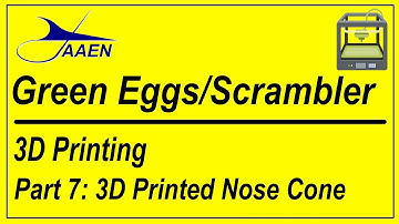 Converting the Green Eggs into the Scrambler: Part 7 - 3D Printed Nose Cone