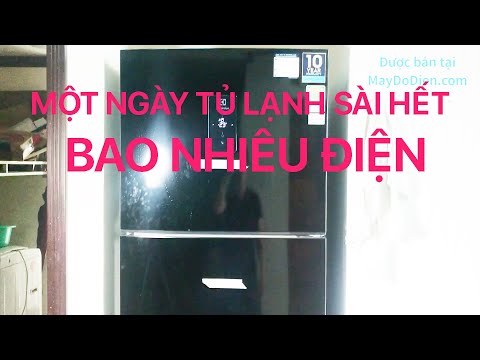 Video: Tủ Lạnh Tiêu Thụ Bao Nhiêu Watt Mỗi Ngày