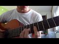 Sufjan Stevens Fourth Of July Classical Guitar Cover 