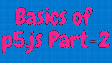 Basics of p5.js Part:2 For loop, Bouncing Ball and Grid