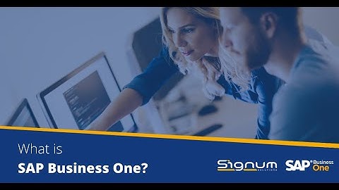 What is SAP Business One?