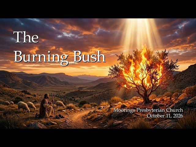 Sunday Worship | October 11, 2026:  "The Burning Bush"