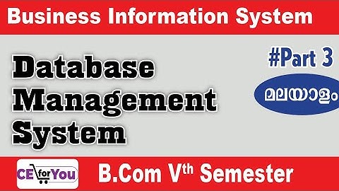 Database Management System, #DatabaseManagementSystem