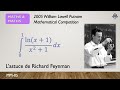 Mm05 concours de mathmatiques putnam 2005 et astuce de feynman