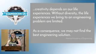 DjangoCon US 2015 - Keynote: "Diversity: We're Not Done Yet" by Lynn Root