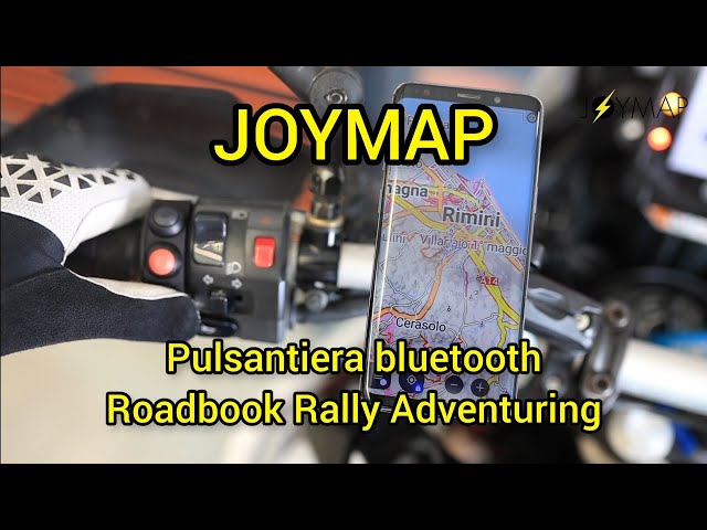 JOYMAP - pulsantiera bluetooth moto adventuring rally - configurazione Osmand e LocusMap class=