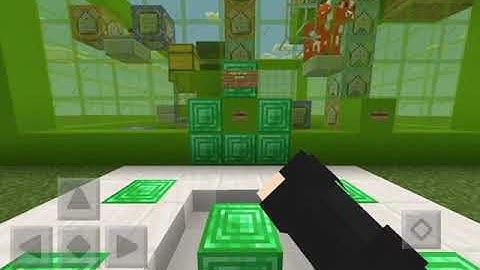 MCPE JOJO: Hieroprant Green Stand Command Block test