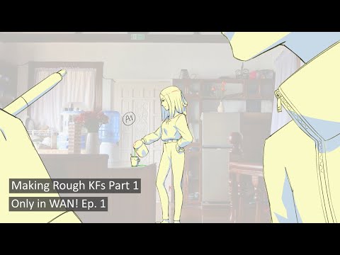 Animation Process | Making Rough KF Part 1 | Original Anime \