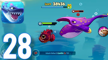 Fish Eat Fish.io - Gameplay Walkthrough Part 28 - Stonefish (ios,Android)