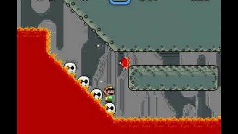 Super Mario World Custom Level: Lava Lakes Redone