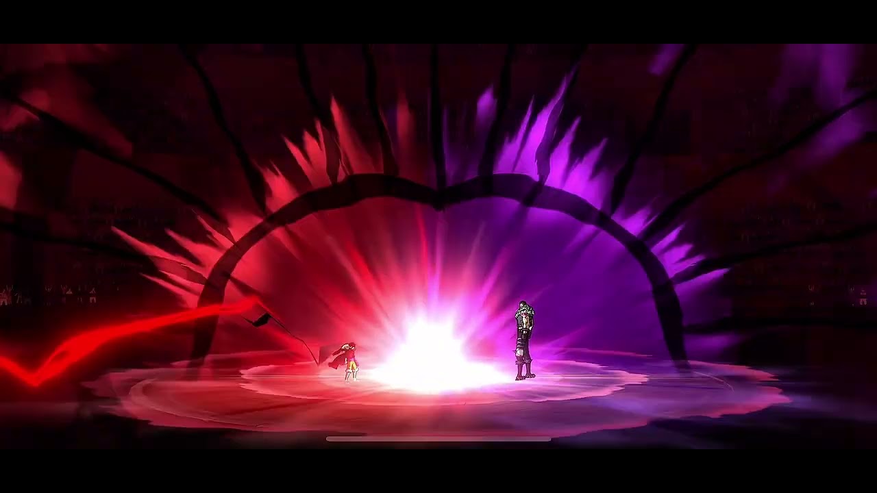 (One piece fighting path) All luffy conquerors haki clash