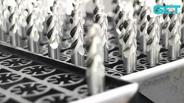 German cutting tools solid carbid end milling drills CNC machining