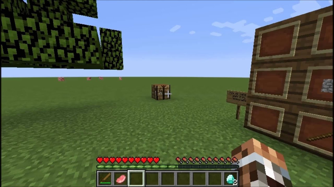 MINECRAFT 1.10 | How To Make A Sword - YouTube