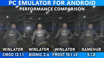RESIDENT EVIL 2 (PC) on ANDROID | Winlator CMOD vs Winlator BIONIC vs Winlator Frost vs GameHub