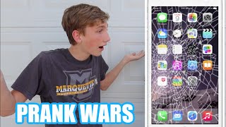 I RUINED my brother's PHONE!? *prank wars* | Match Up