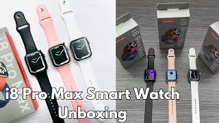 I8 Pro Max Smart Watch Unboxing I8 Pro Max Smart Watch Unboxing