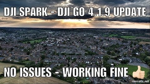 DJI Spark - DJI Go 4 Version 4.1.9 Update - First Flight & My Longest Dronie.