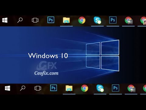 Video: Windows 10'da görev çubuğu özelliklerini nasıl gösteririm?