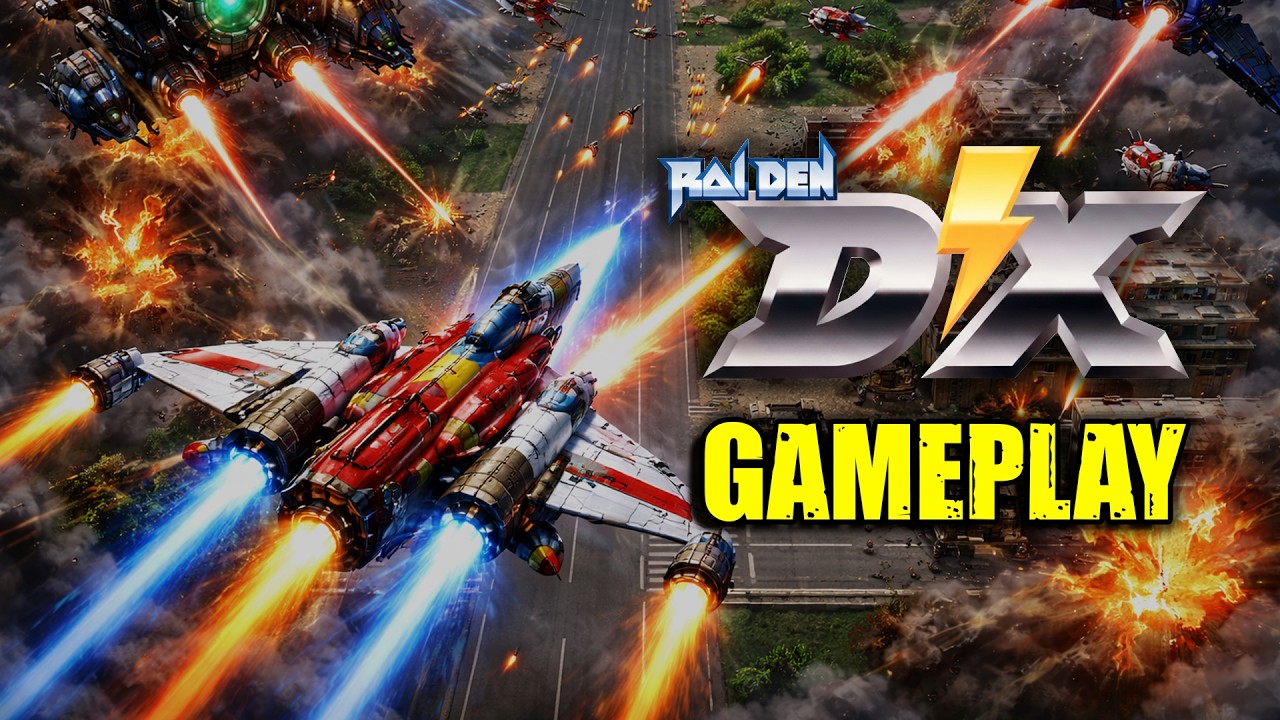 Hujan Peluru! Raiden DX Gameplay: Shmup Paling Ikonik di Arcade