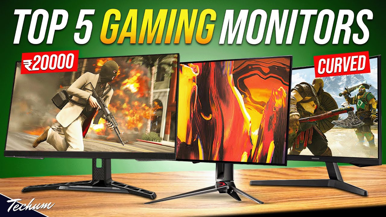 Top 5 Best Gaming Monitors Under 20000 for 2026 🔥Best Gaming Monitor ...