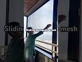 Sliding mosquito mesh doors for balcony #visakhapatnam #vizag #mosquitomeshdoors