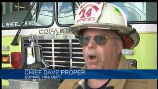Early Morning Fire at Camp Pontiac