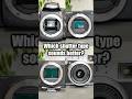 All camera shutter types side by side ASMR