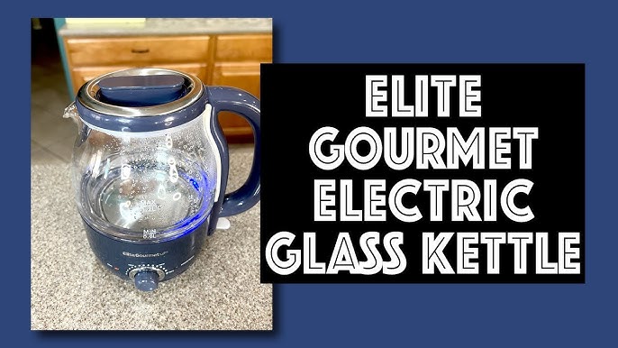 Review Elite Gourmet Electric Kettle Perfect for Tea or Coffee 