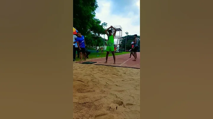 Broad Jump Mped Physical Selection #sports #youtube #video #shorts #youtubeshorts #shortsfeed #mcl
