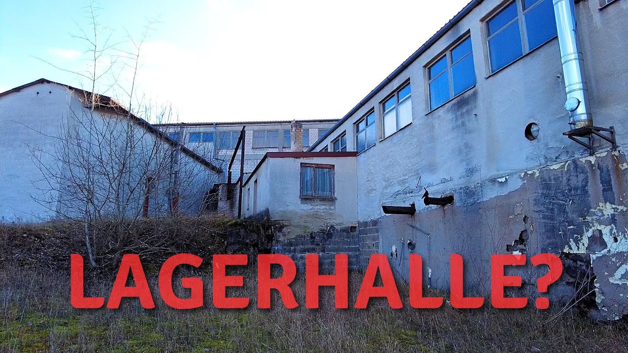 Verlassene Halle im Alten Steinbruch - Lost Place