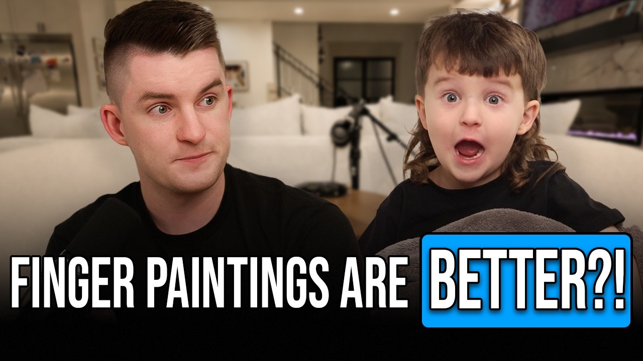 Modern Art VS. A 4-Year-Old's Art