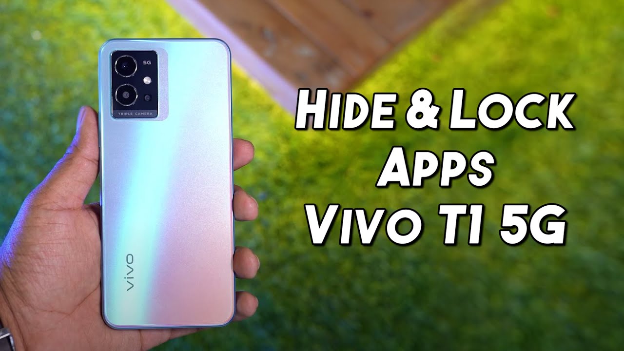 How To Hide Lock Apps In Vivo T1 5G L Vivo T1 5G Mein Apps Kaise Hide 