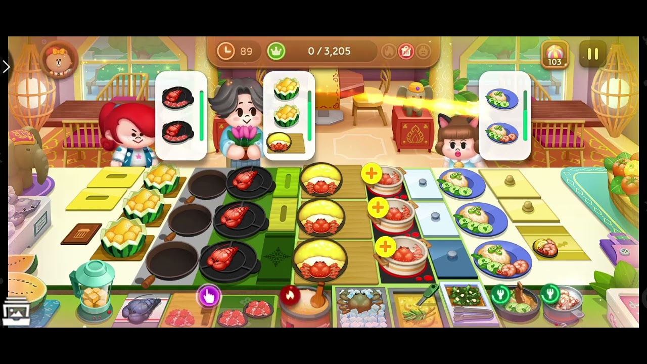 LINE CHEF THAI KITCHEN STAGE 10 (ALL STAGE) - YouTube
