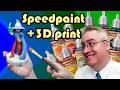 Can Speedpaint Color 3D Printed Minis? Or will it fail in the wash? thumbnail