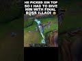 HOW TO DIVE XIN ZHAO WITH ILLAOI TOP #illaoi #leagueoflegends #toplane #lolshorts#outplay#lol#gaming