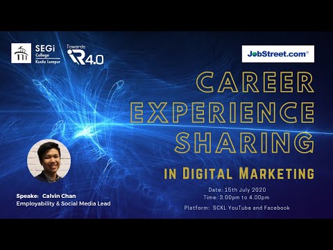 JobStreet: Working in areas of Digital Marketing