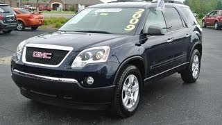 2009 GMC Acadia 2WD SLE V6 Start Up and Full Tour 2009 Gmc Acadia Interior