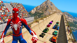 Spiderman and Friends Ah, the off-road challenge—where tires meet mud and adventure! GTA V RAMPS mod by Onegamesplus 12,399 views 3 weeks ago 23 minutes