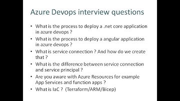 Azure Devops Interview questions | Azure Devops practical questions experienced