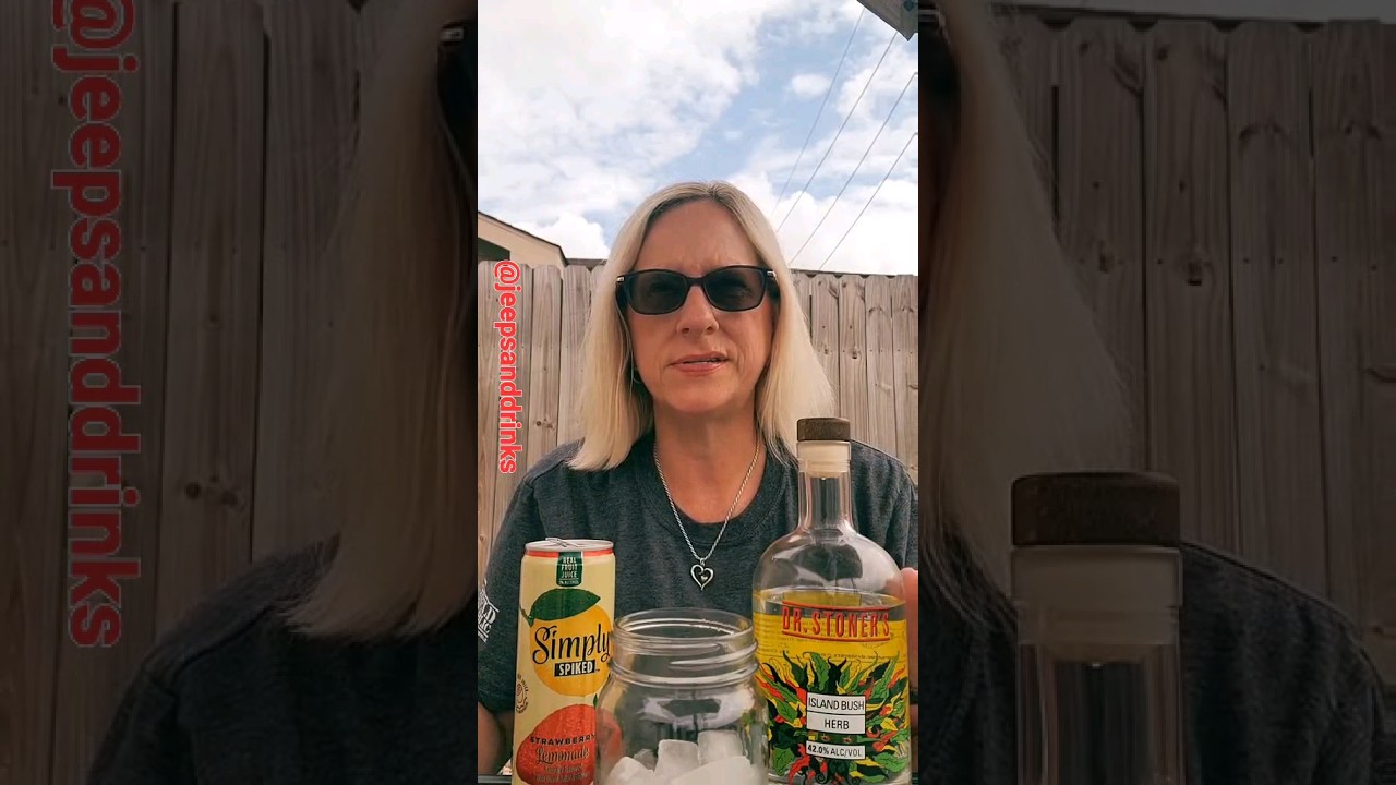 Simply Spiked Strawberry Lemonade and Dr Stoner's Herbal Rum