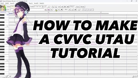 HOW TO MAKE A SMOOTH UTAU VOICEBANK
