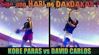 Kobe Paras vs David Carlos | Full 3x3 Pilipinas Slam Dunk Contest 2019