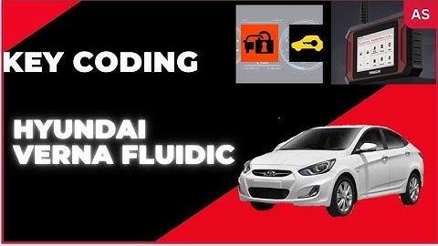VERNA Fluidic Key Coding on reader smart screen(verna Fluidic ki key coding kaisi hoti hai)