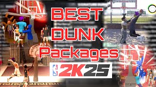 Best DUNK Packages in NBA 2K25 l CRAZY CONTACTS