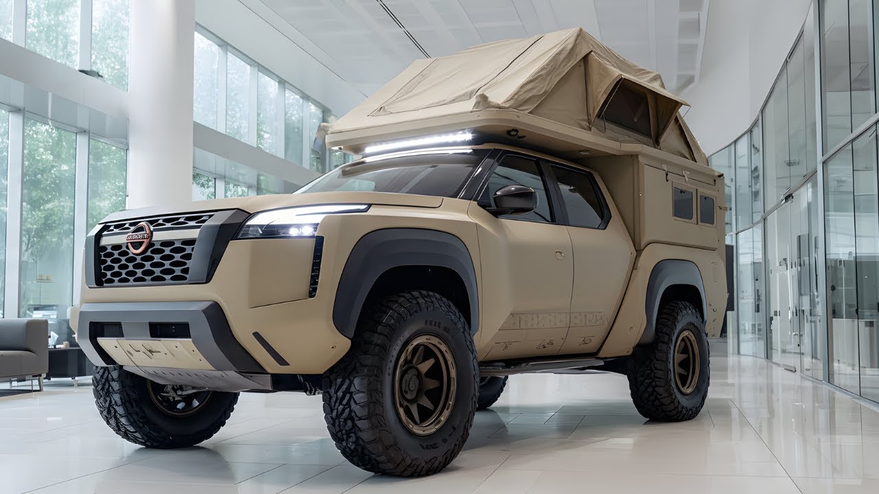 Концепт Nissan Safari TrailCamp 2026 года – эпическое видение автодома для путешествий за городом