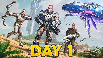 The Most INSANE Day 1 Start in My 7926 Hours of ARK: Survival Evolved