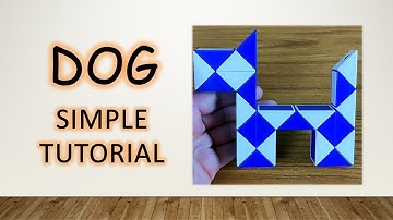 I Made a DOG From a SNAKE CUBE!! EASY TUTORIAL