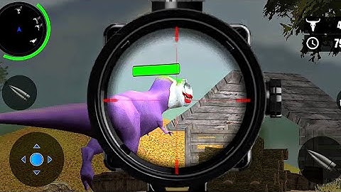 Best Dino Games - Wild Dinosaur Hunting Zoo Game Android Gameplay