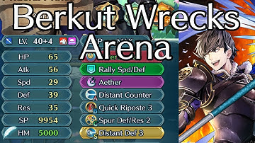 Fire Emblem Heroes - When Berkut Is An Arena Bonus Hero... [Tier 19/20]