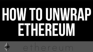 How to unwrap Ethereum (WETH)